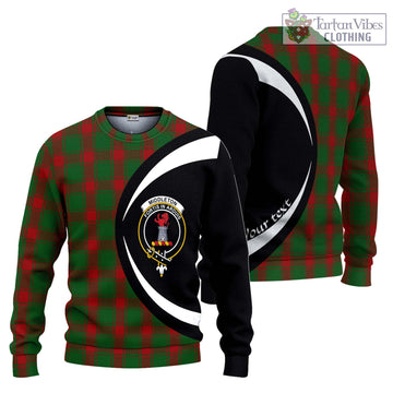 Middleton Tartan Ugly Sweater with Family Crest Circle Style