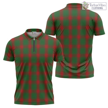 Middleton Tartan Zipper Polo Shirt Unisex - Tartan Vibes Clothing