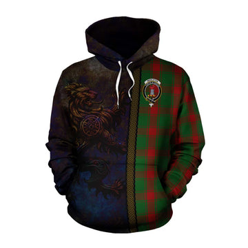 Middleton Tartan Family Crest Cotton Hoodie Alba Gu Brath Be Brave Lion Ancient Style Pullover Hoodie XS - Tartan Vibes Clothing
