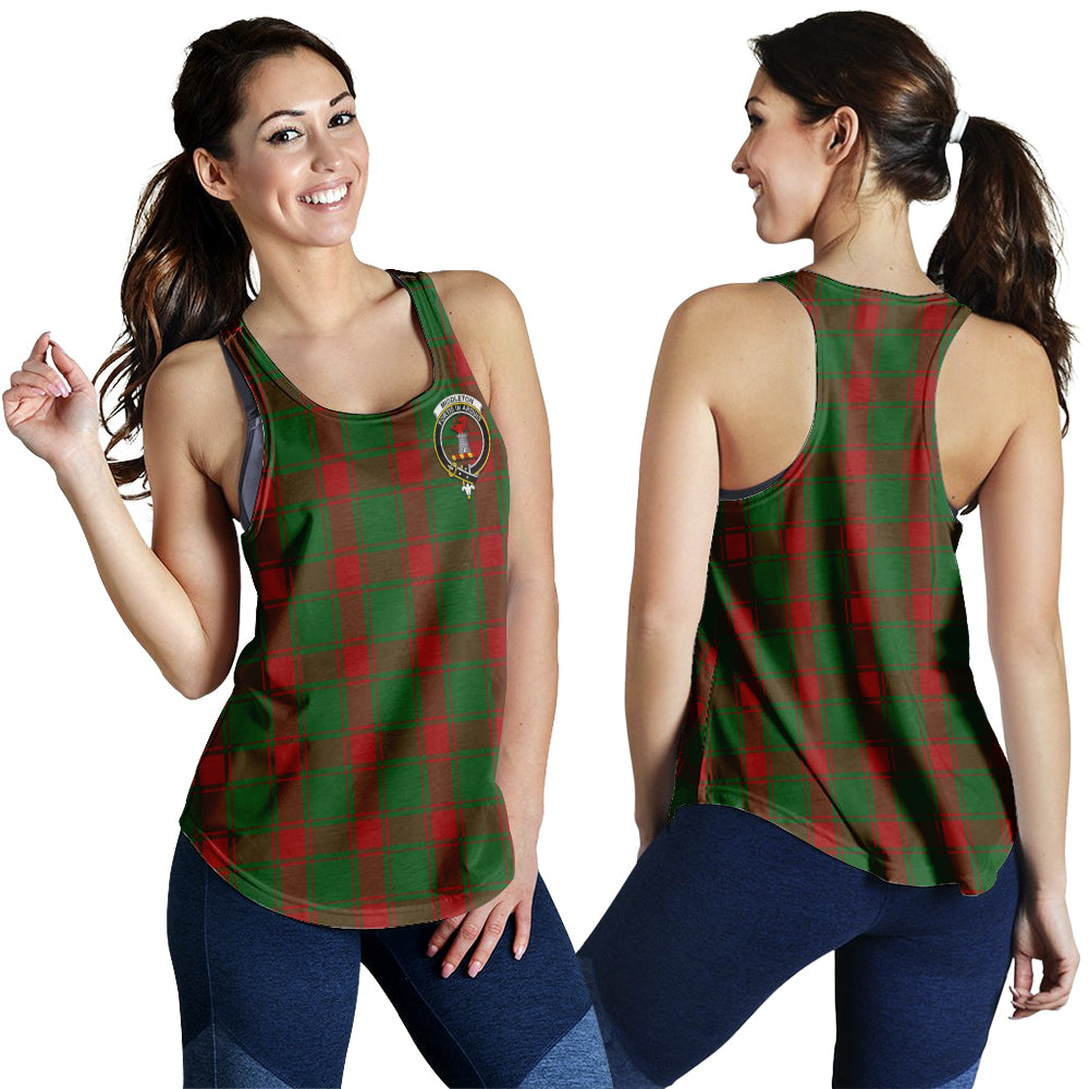 middleton-tartan-women-racerback-tanks-with-family-crest