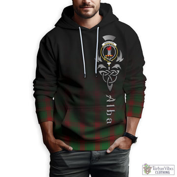 Middleton Tartan Hoodie Featuring Alba Gu Brath Family Crest Celtic Inspired