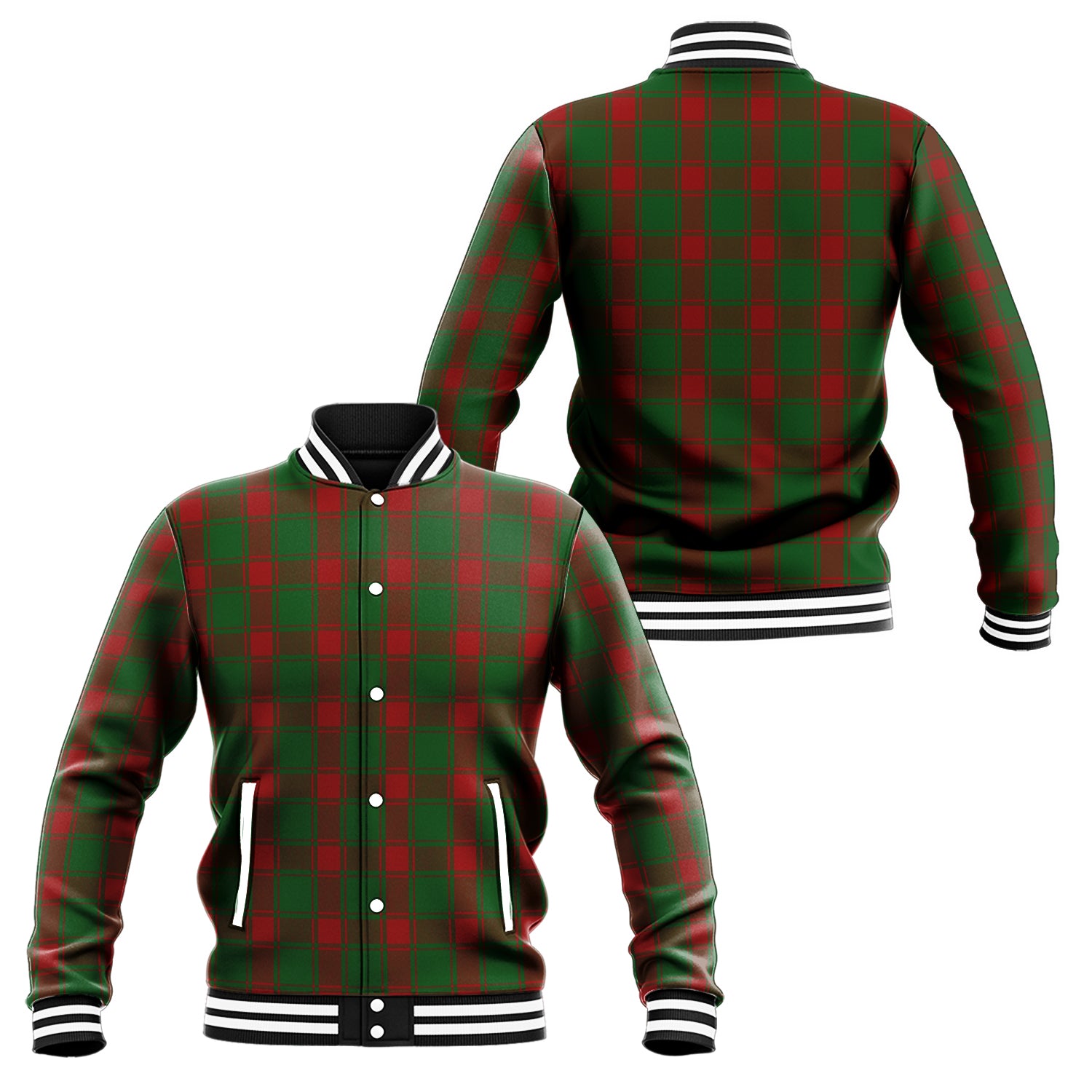 Middleton Tartan Baseball Jacket Unisex - Tartan Vibes Clothing