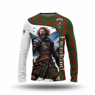 Middleton Crest Tartan Long Sleeve T-Shirt Inspired by the Freedom of Scottish Warrior