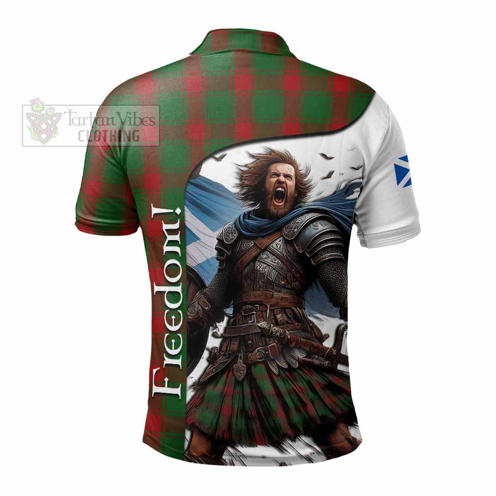 Tartan Vibes Clothing Middleton Crest Tartan Polo Shirt Inspired by the Freedom of Scottish Warrior