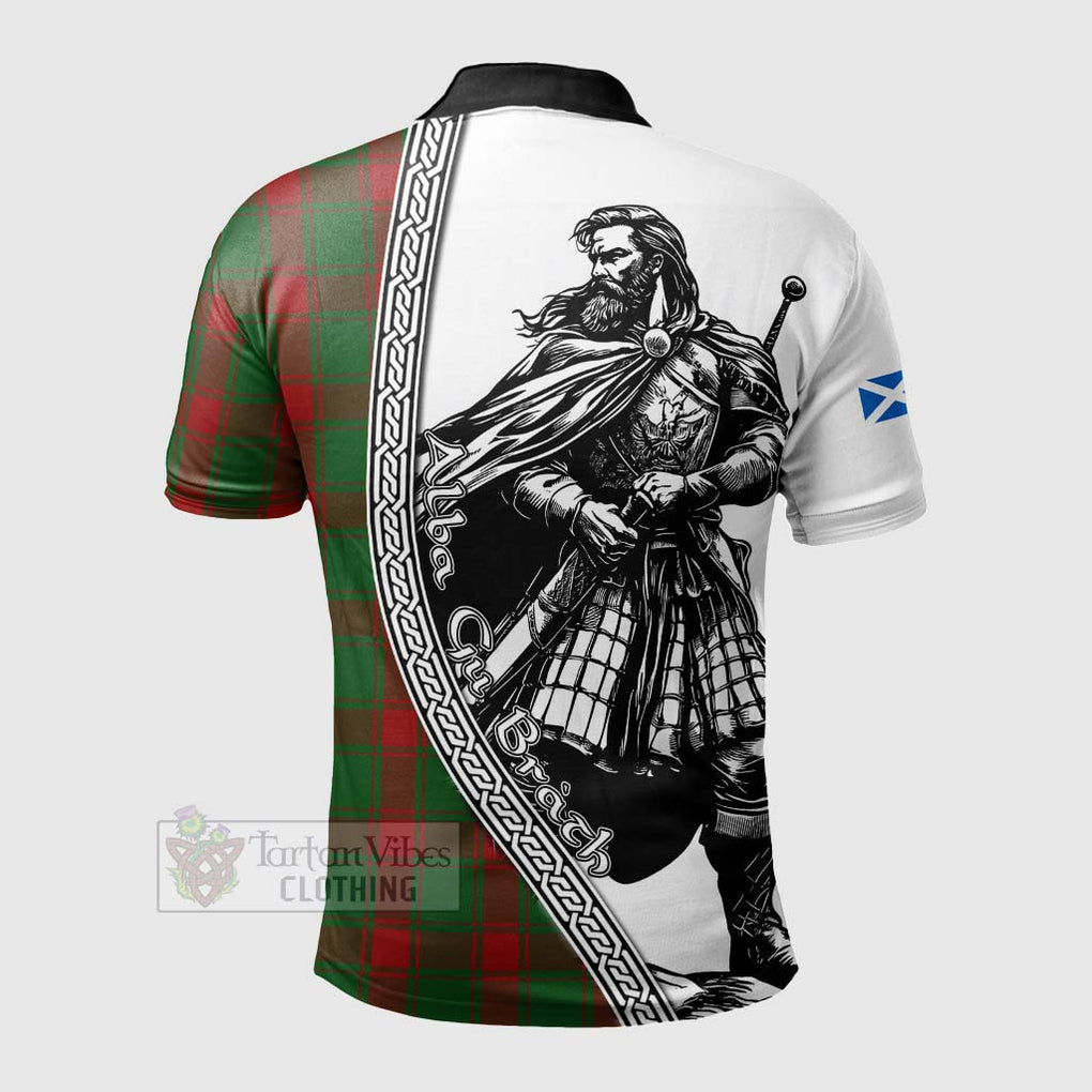 Tartan Vibes Clothing Middleton Tartan Clan Crest Polo Shirt with Highlander Warrior Celtic Style