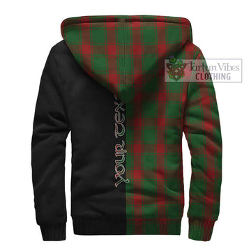 Middleton Tartan Sherpa Hoodie with Family Crest and Half Of Me Style