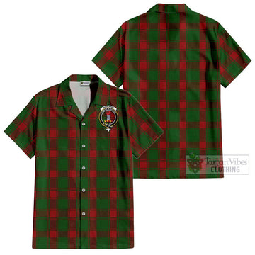 Middleton Tartan Cotton Hawaiian Shirt with Family Crest