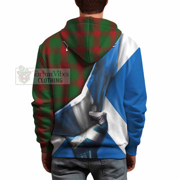 Middleton Tartan Hoodie with Family Crest Scotland Patriotic Style