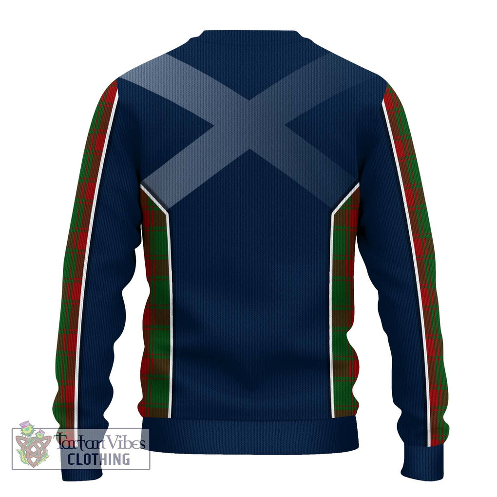 Middleton Tartan Knitted Sweater with Family Crest and Lion Rampant Vibes Sport Style - Tartan Vibes Clothing