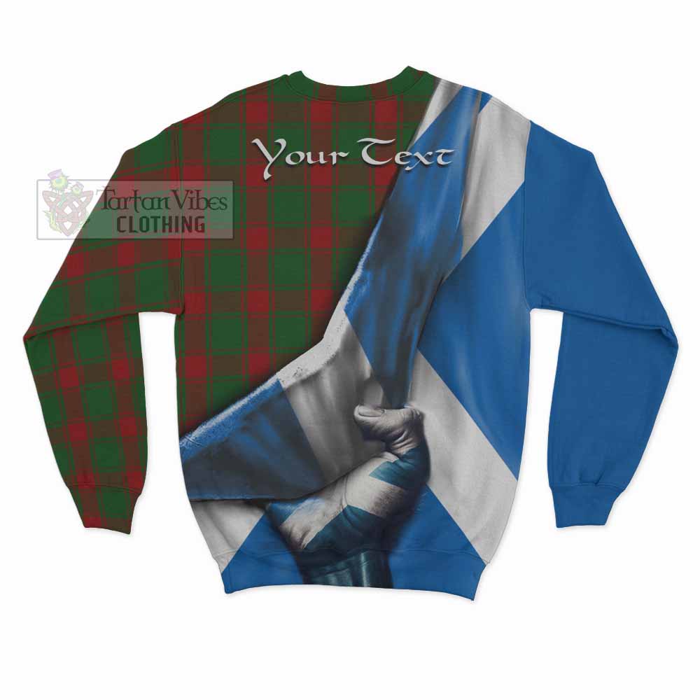 Tartan Vibes Clothing Middleton Tartan Sweatshirt with Family Crest Scotland Patriotic Style