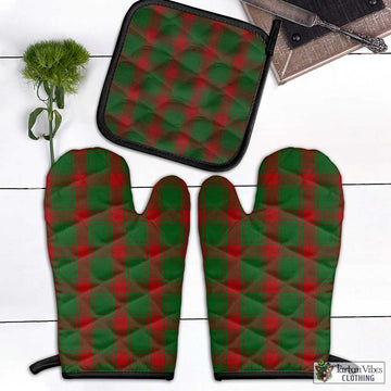 Middleton Tartan Combo Oven Mitt & Pot-Holder Black - Tartan Vibes Clothing
