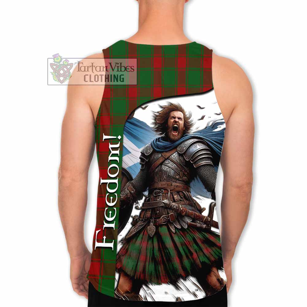 Tartan Vibes Clothing Middleton Crest Tartan Men's Tank Top Inspired by the Freedom of Scottish Warrior