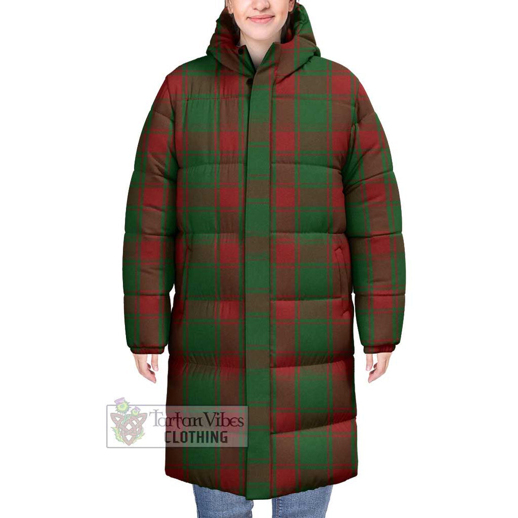 Tartan Vibes Clothing Middleton Tartan Long Down Jacket