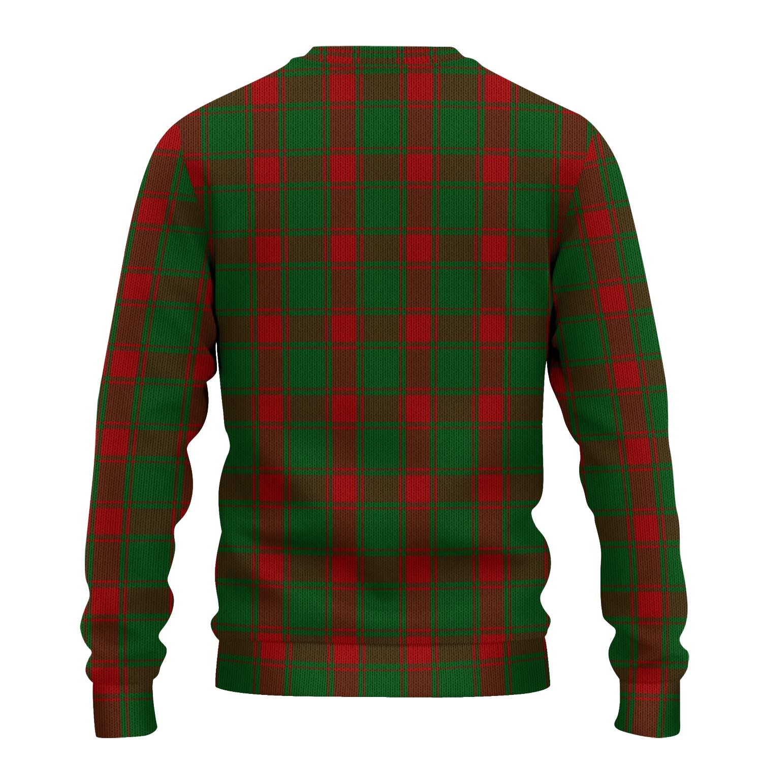 Middleton Tartan Knitted Sweater with Family Crest - Tartanvibesclothing