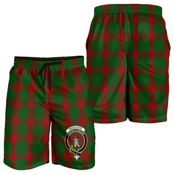 Middleton Tartan Mens Shorts with Family Crest