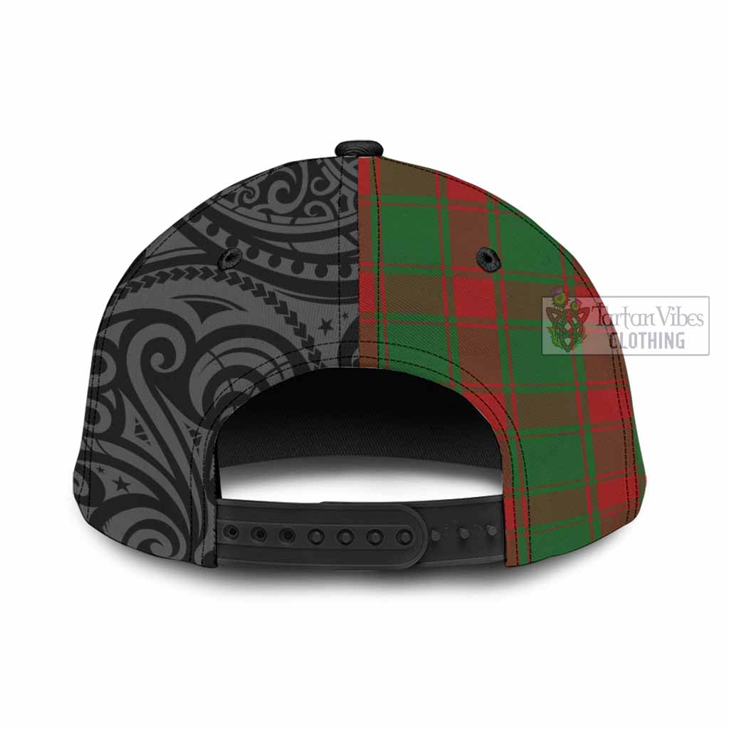 Tartan Vibes Clothing Middleton Tartan Classic Cap with New Zealand Silver Fern Half Style