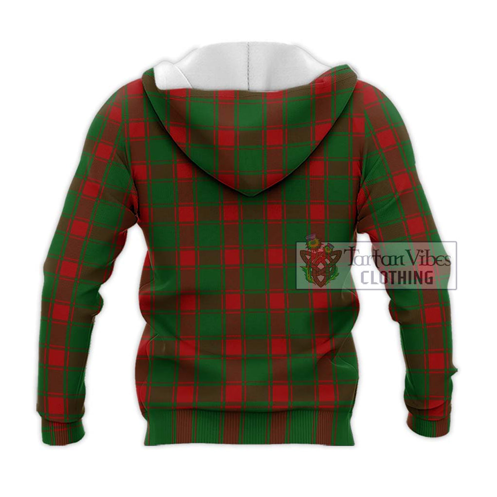 Middleton Tartan Knitted Hoodie with Family Crest DNA In Me Style - Tartanvibesclothing Shop