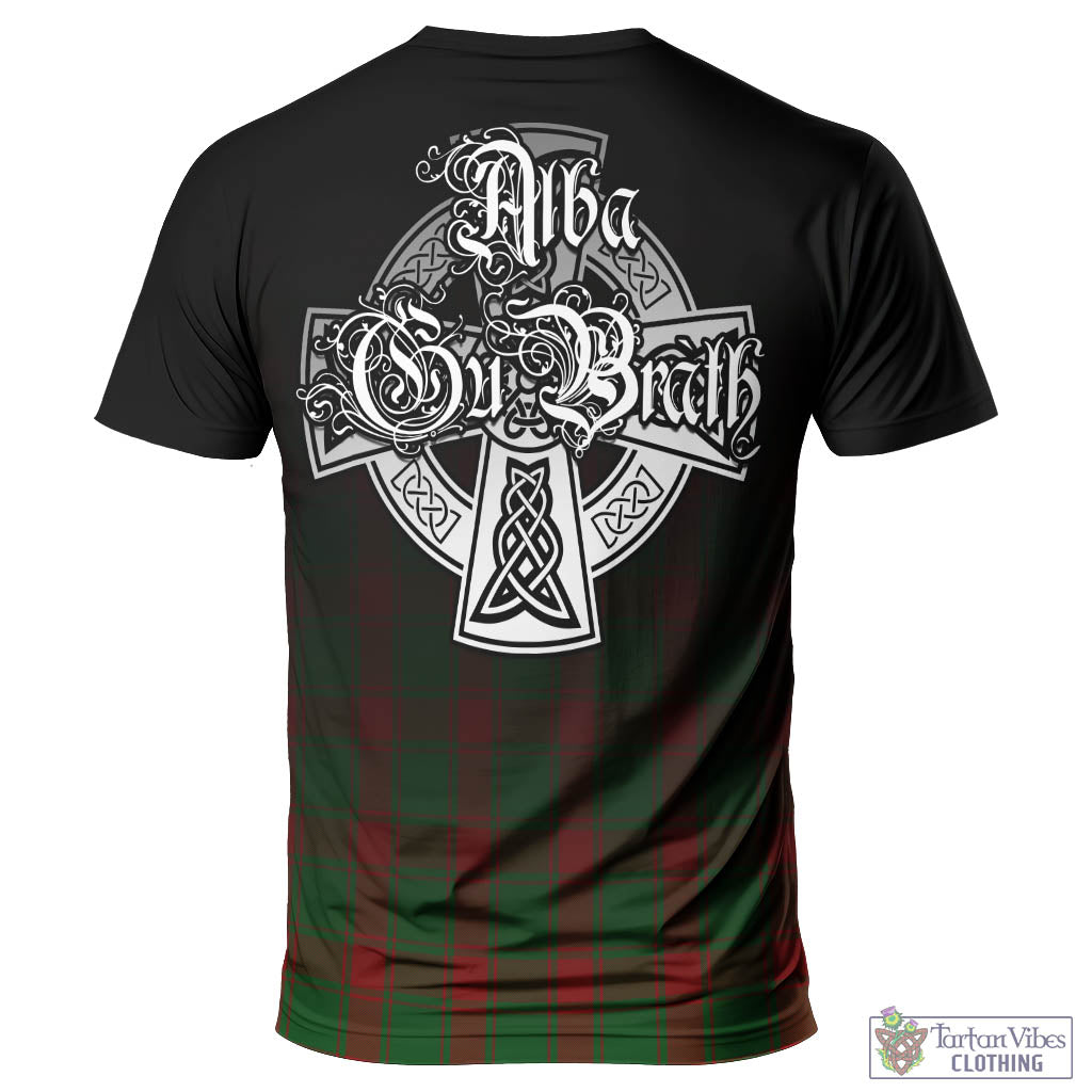 Tartan Vibes Clothing Middleton Tartan T-Shirt Featuring Alba Gu Brath Family Crest Celtic Inspired