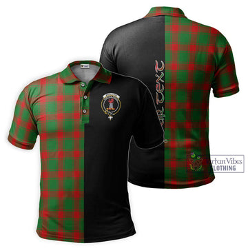 Middleton Modern Tartan Polo Shirt with Family Crest and Half Of Me Style