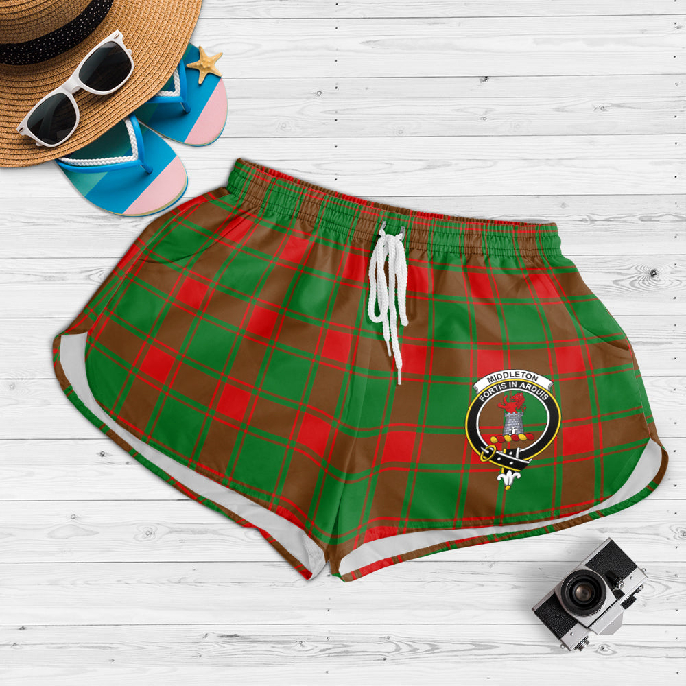 middleton-modern-tartan-womens-shorts-with-family-crest