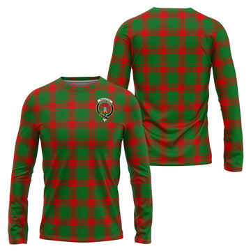 Middleton Modern Tartan Long Sleeve T-Shirt with Family Crest