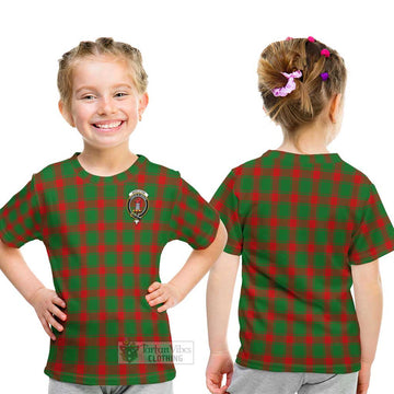 Middleton Modern Tartan Kid T-Shirt with Family Crest