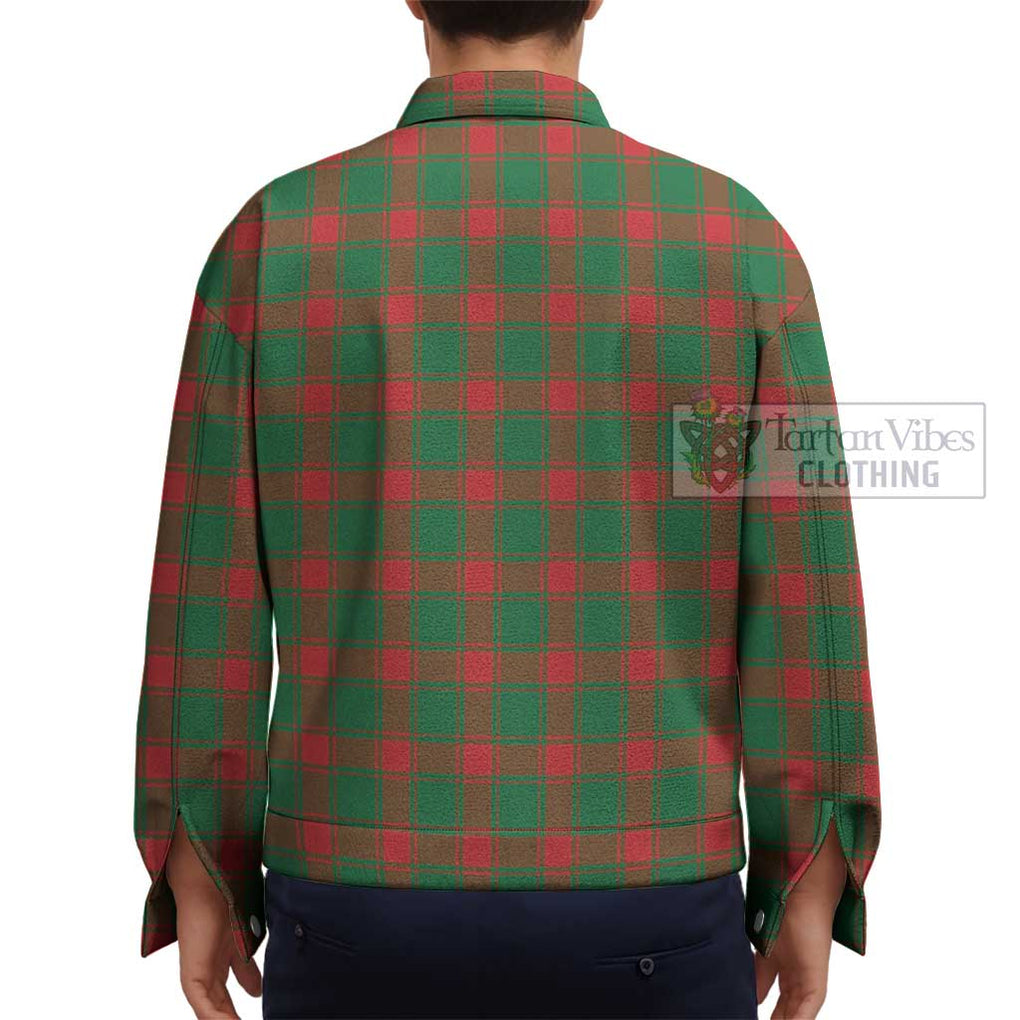 Middleton Modern Tartan Unisex Lapel Cotton Jacket - Tartan Vibes Clothing