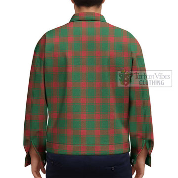 Middleton Modern Tartan Unisex Lapel Cotton Jacket