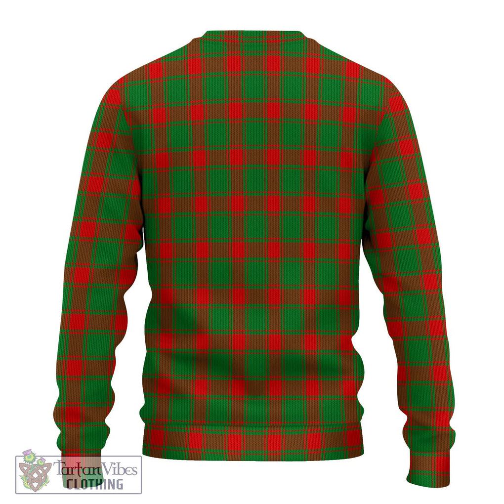 Middleton Modern Tartan Knitted Sweater with Family Crest DNA In Me Style - Tartanvibesclothing Shop