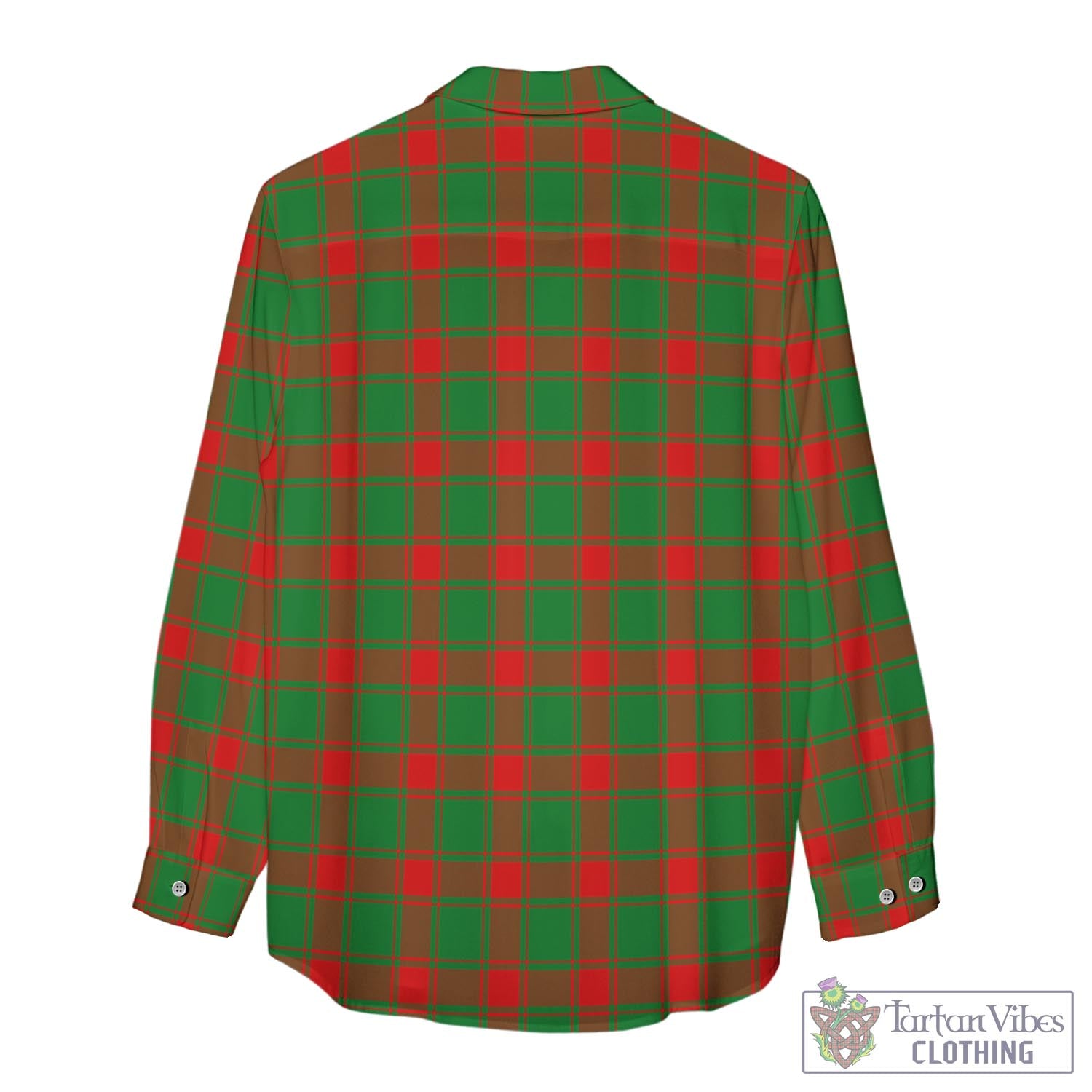 Tartan Vibes Clothing Middleton Modern Tartan Womens Casual Shirt with Family Crest