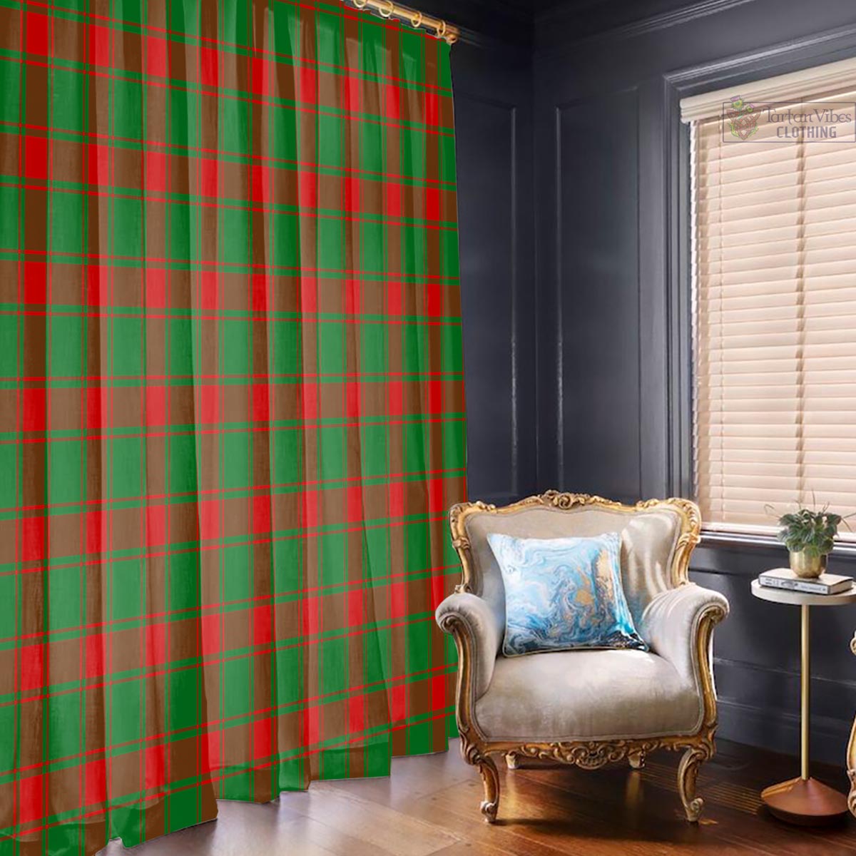 Middleton Modern Tartan Window Curtain