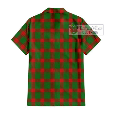 Middleton Modern Tartan Short Sleeve Button Shirt with Family Crest DNA In Me Style