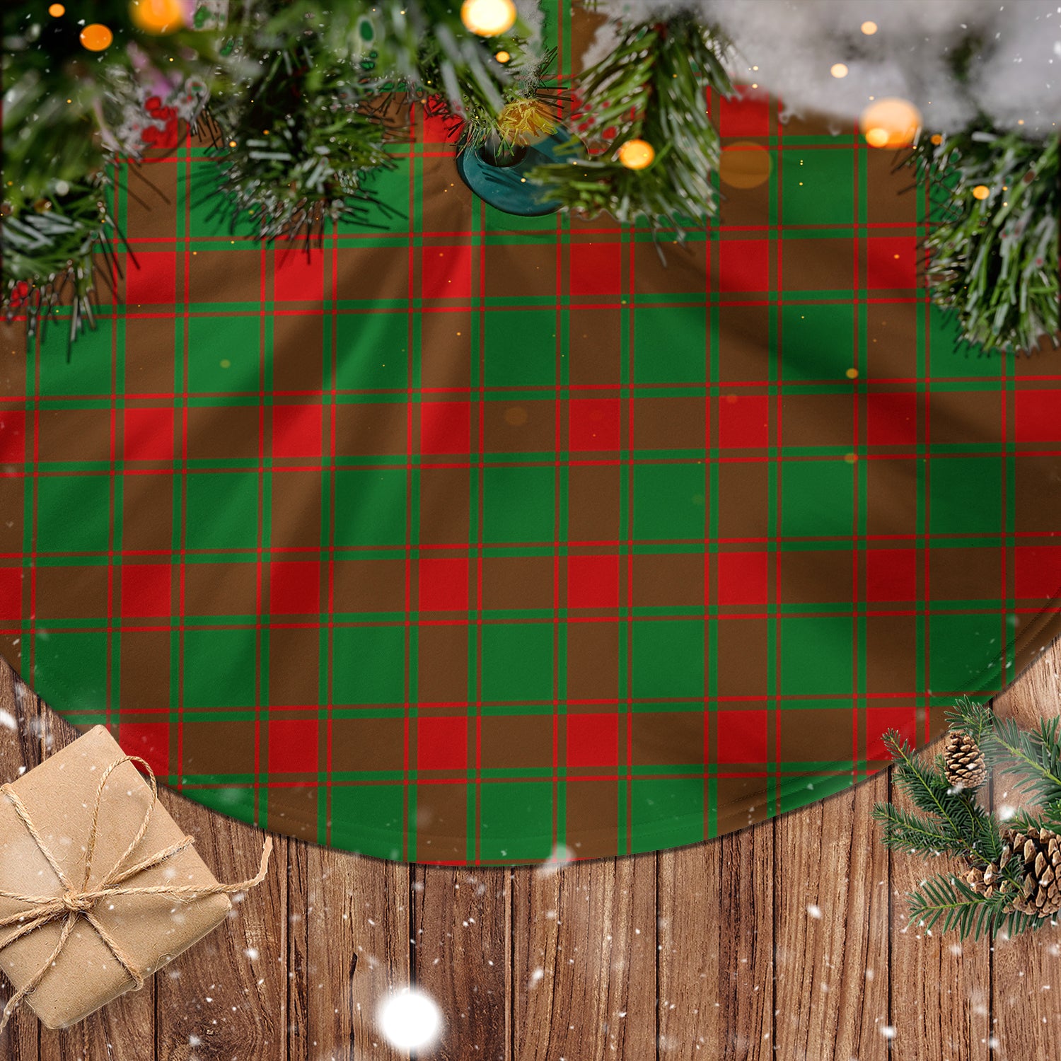 Middleton Modern Tartan Christmas Tree Skirt - Tartanvibesclothing