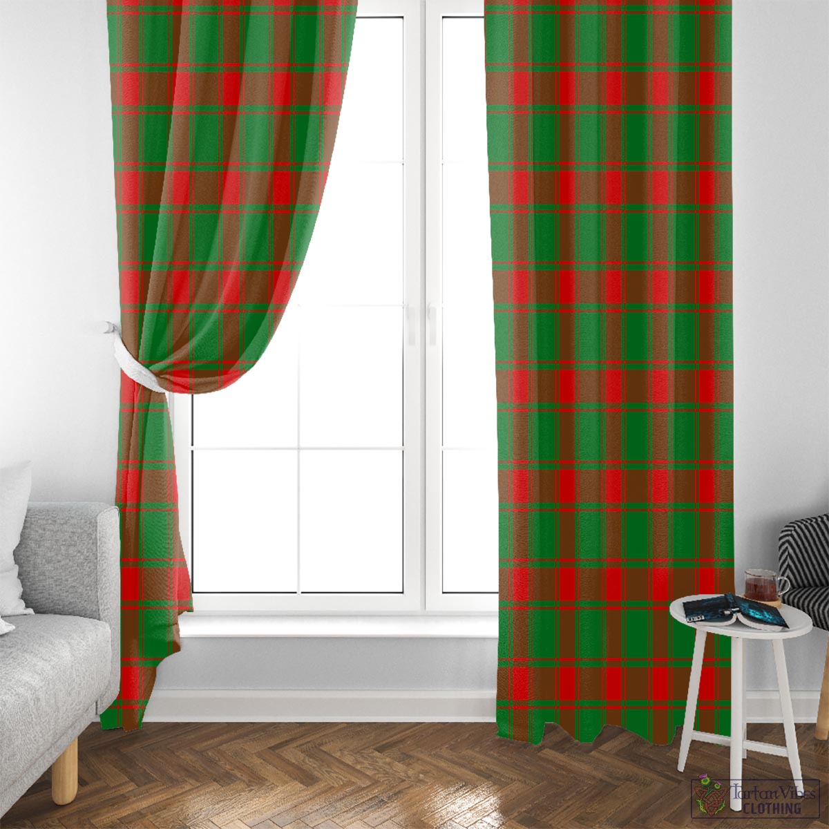 Middleton Modern Tartan Window Curtain