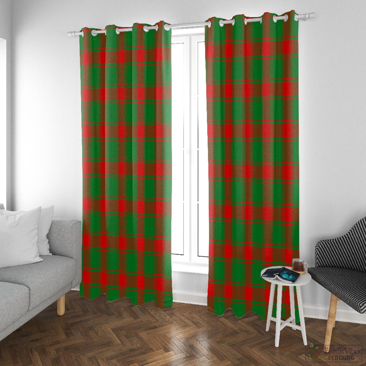 Middleton Modern Tartan Window Curtain