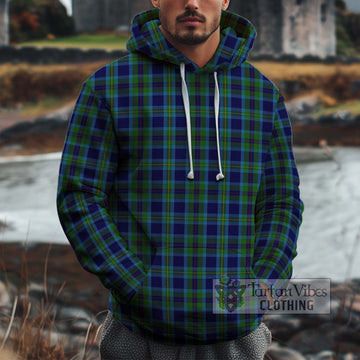 Miller Tartan Cotton Hoodie Zip Hoodie - Tartan Vibes Clothing