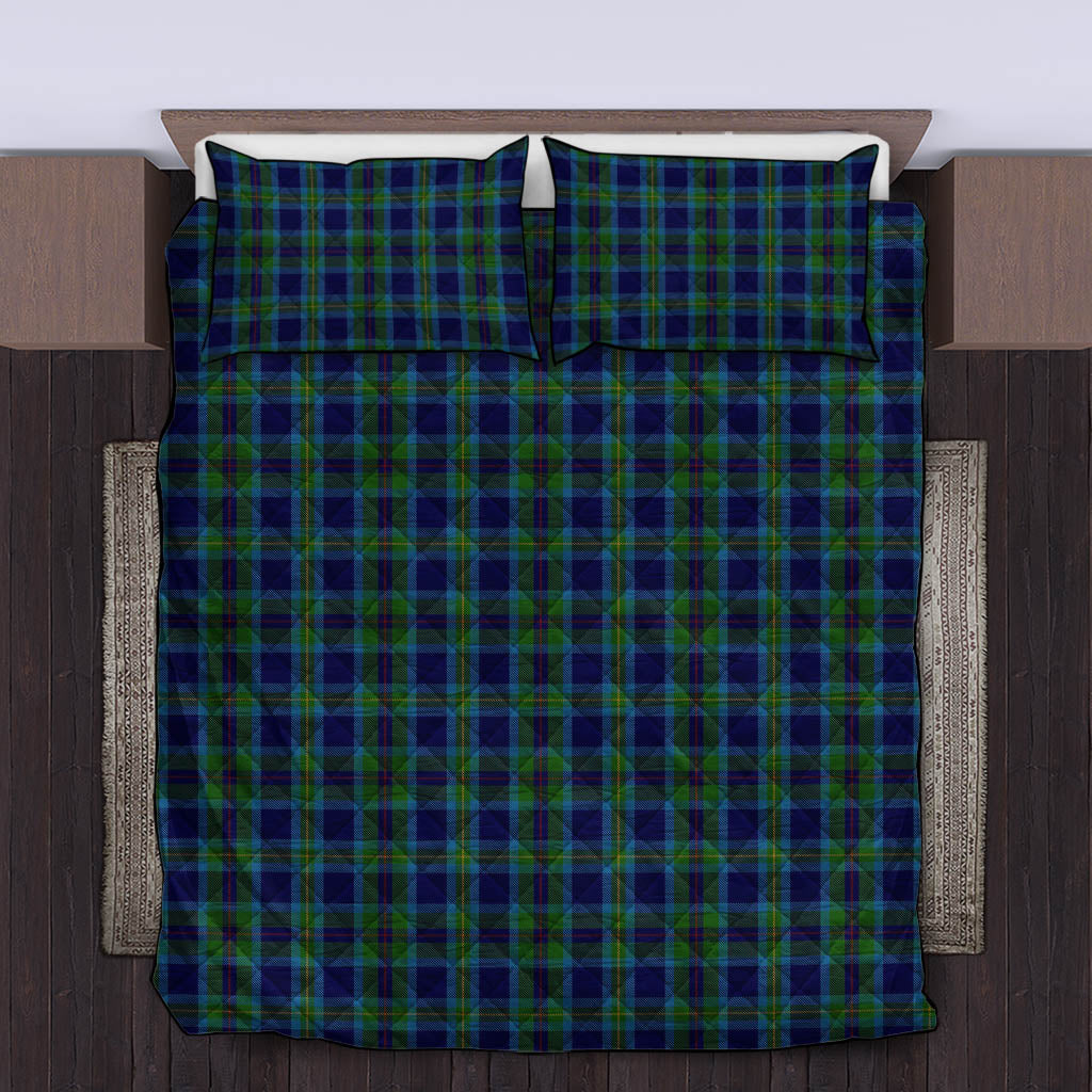 Miller Tartan Quilt Bed Set King - Tartan Vibes Clothing