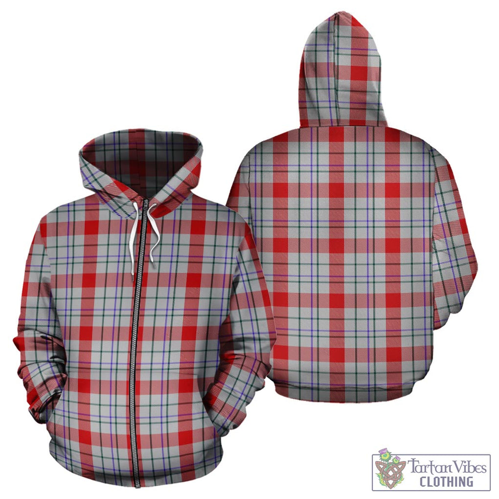 Milne Tartan Hoodie Zip Hoodie - Tartan Vibes Clothing