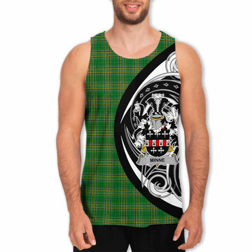 Minne Irish Clan Men's Tank Top Celtic Circle Style Men - Tartan Vibes Clothing
