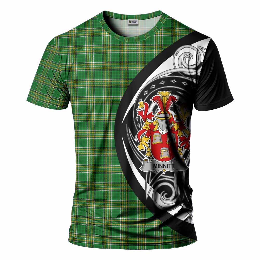 Minnitt Irish Clan T-Shirt Celtic Circle Style Kid's Shirt - Tartan Vibes Clothing