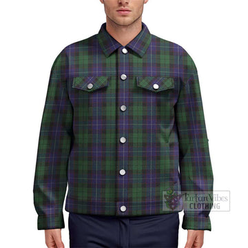 Mitchell Tartan Unisex Lapel Cotton Jacket