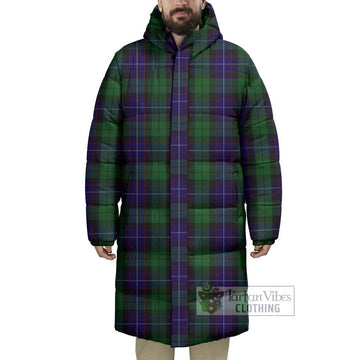 Mitchell Tartan Long Down Jacket