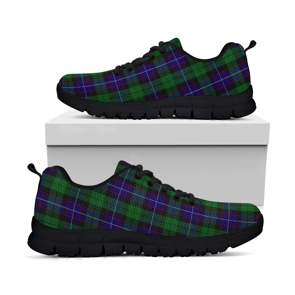 Mitchell Tartan Sneakers Kid's Sneakers - Tartan Vibes Clothing