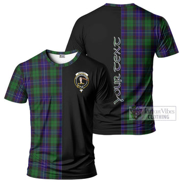 Mitchell Tartan T-Shirt with Family Crest and Half Of Me Style