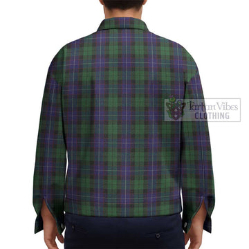 Mitchell Tartan Unisex Lapel Cotton Jacket