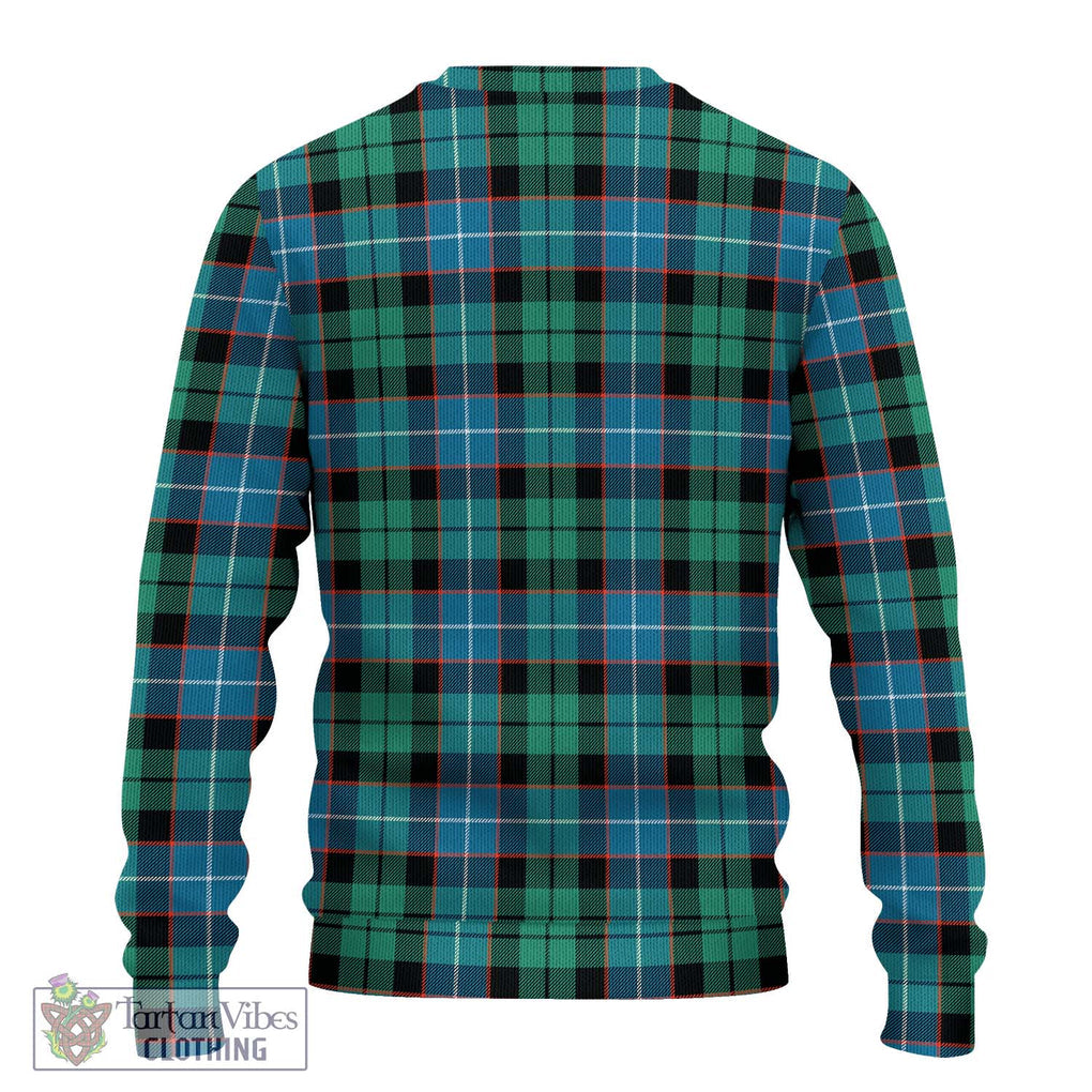 Mitchell Ancient Tartan Knitted Sweater with Family Crest DNA In Me Style - Tartanvibesclothing Shop