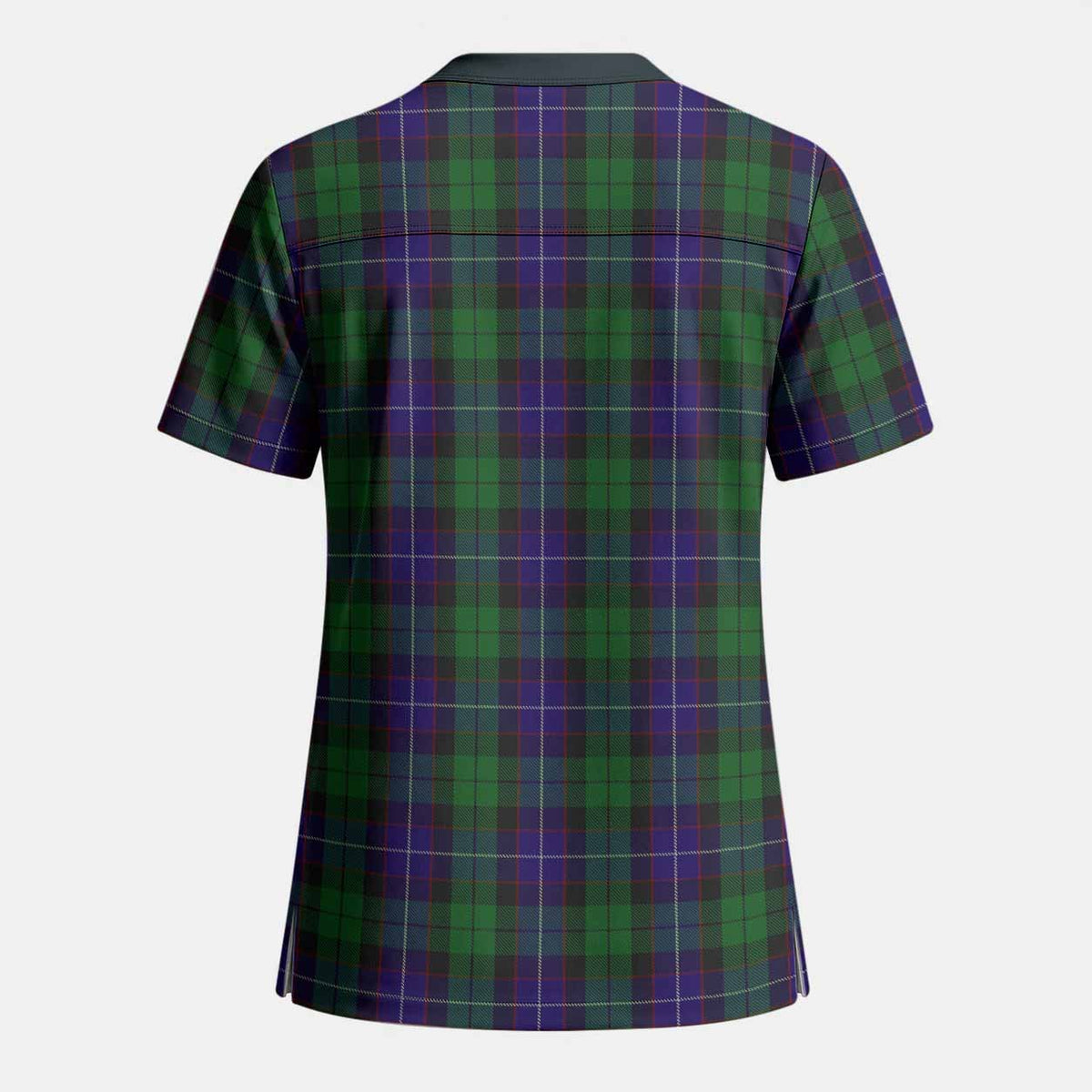 Mitchell Tartan Scrub Top - Tartan Vibes Clothing