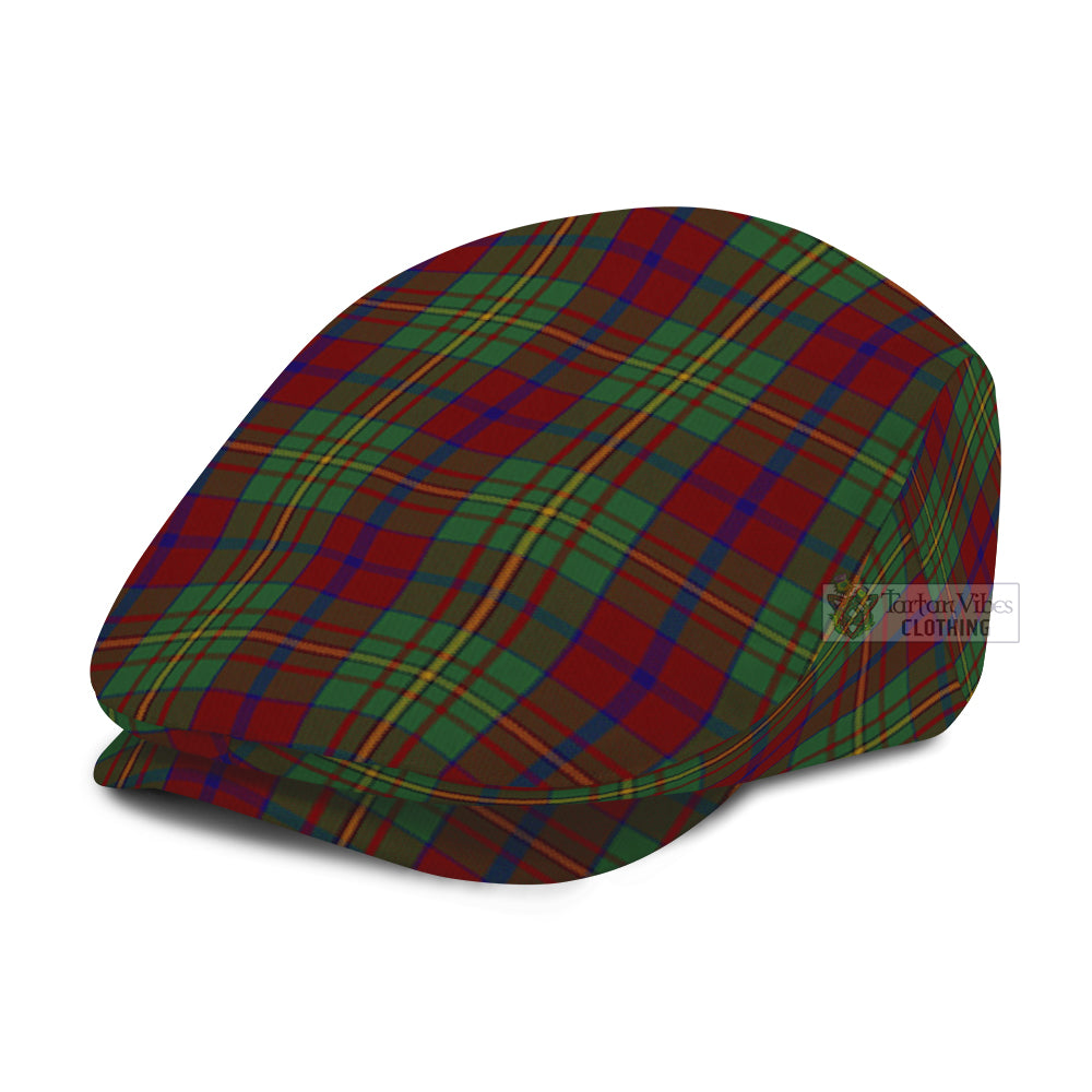 Craik Tartan Jeff Cap, Tartan Flat Cap - Tartan Vibes Clothing