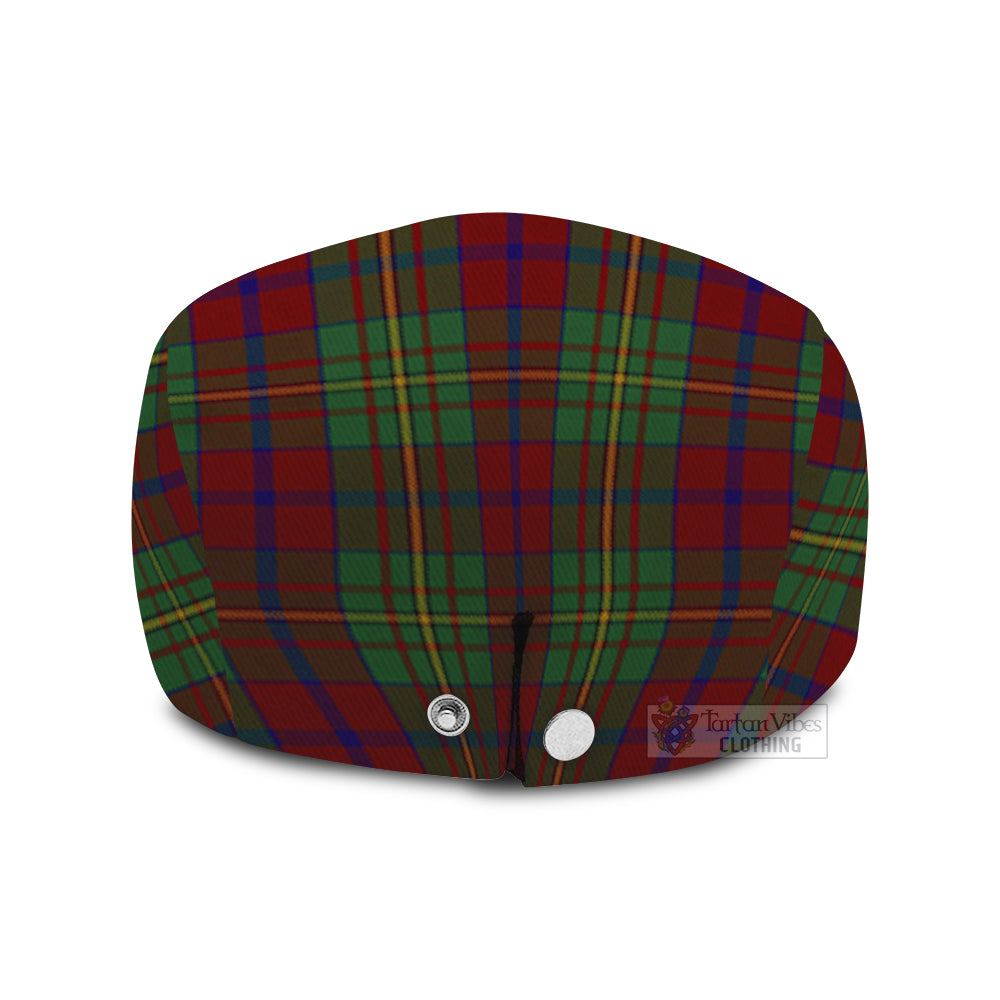 Craik Tartan Jeff Cap, Tartan Flat Cap - Tartan Vibes Clothing