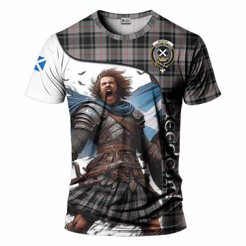 Moffat Crest Tartan T-Shirt Inspired by the Freedom of Scottish Warrior